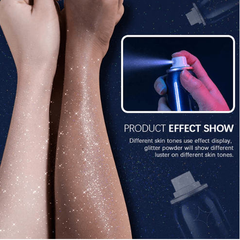 LustreMist™ Luxe Shimmer Spray – Radiant Glow for Skin & Hair