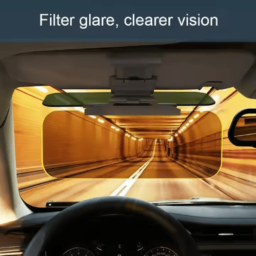ClearVision Pro: Ultimate Day & Night Car Visor for Unmatched Clarity