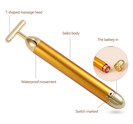 Gold Face-lifting Massager