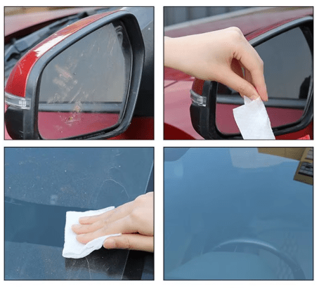 CrystalClear Auto Wipes – Your Ultimate Glass Protector (Pack of 2)