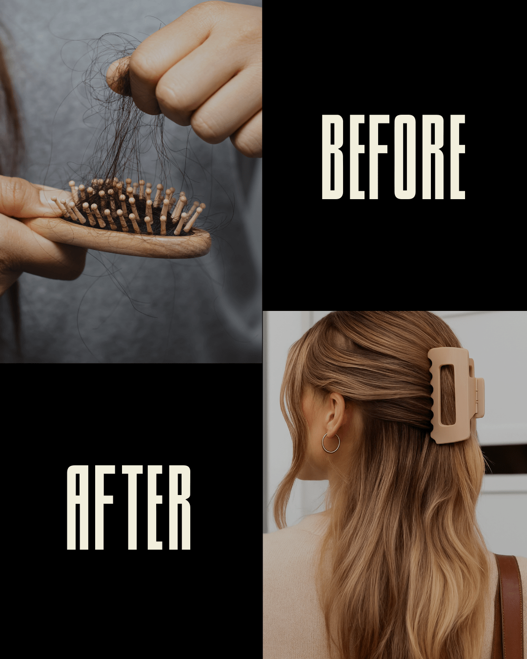 LiveGreater Elegance Clip | Premium Flexible Hair Claw