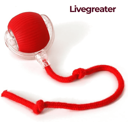 LiveGreater™ Smart Chase Pro – Rechargeable 360° Interactive Cat Toy