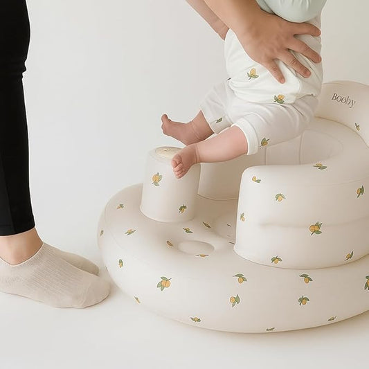 LiveGreater AirCuddle™ - Inflatable Baby Sofa with Pump Inside