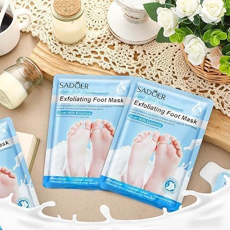 LiveGreater SoftSteps Ritual Set | (Foot exfoliating peel socks)