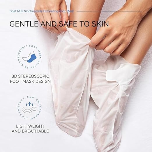 LiveGreater SoftSteps Ritual Set | (Foot exfoliating peel socks)
