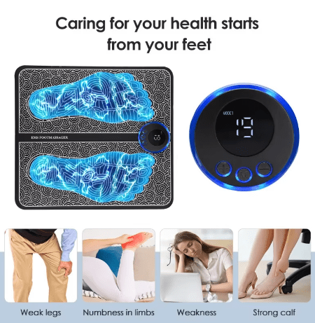 SoleLux Elite™ – The Ultimate EMS Foot Massager for Luxury Relief