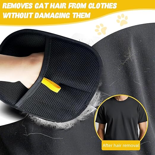 LiveGreater FurEase™ - Pet Hair Removal Gloves with Grooming & Cleaning Function