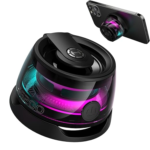 LiveGreater | SoundGem™ Pocket Aura Speaker | Mini Magnetic Bluetooth Speaker
