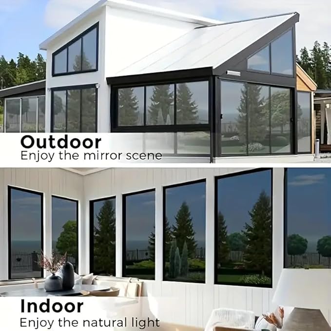 LiveGreater VistaGuard — One-Side Privacy Film for Home & Office Glass (30*300cm)