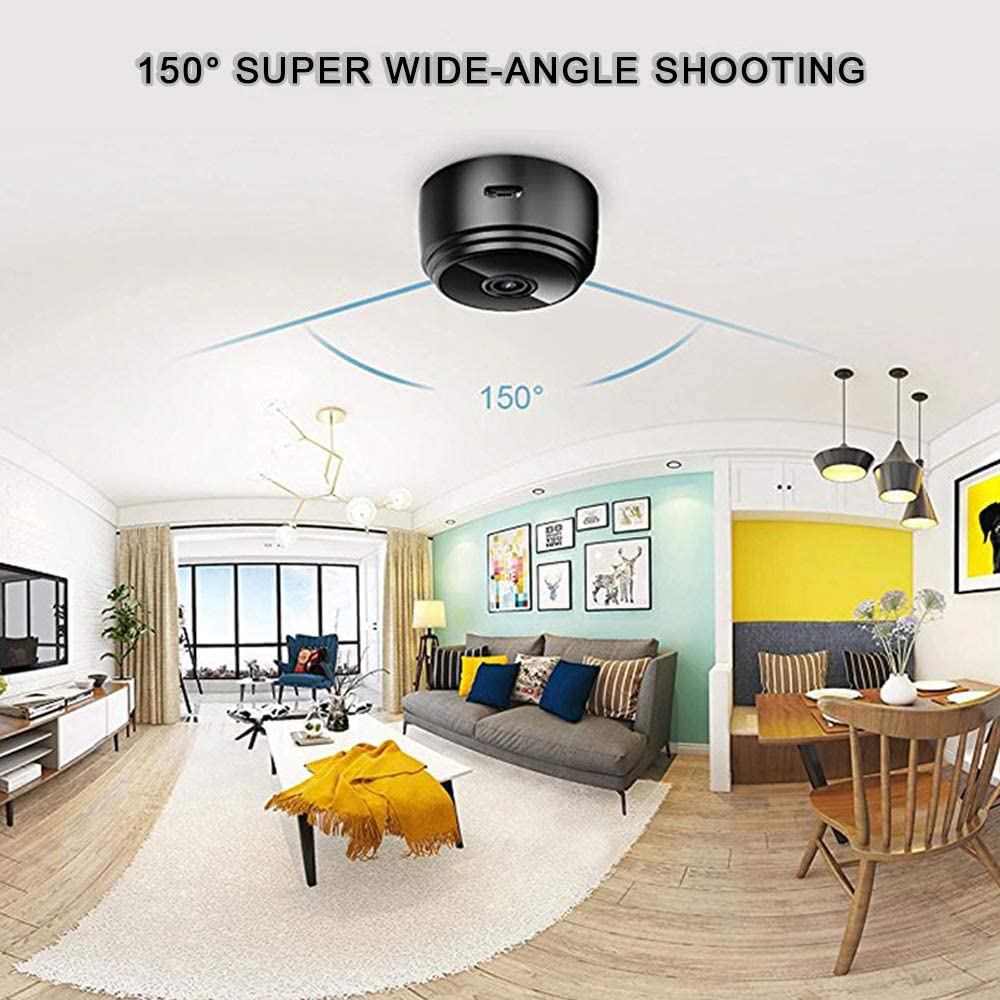 NanoGuard Ultra: Compact Magnetic WiFi Security Camera