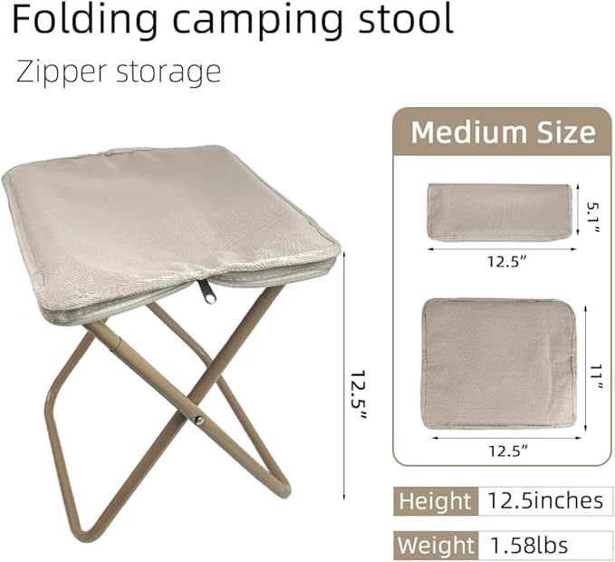 LiveGreater BasePod | Personal Outdoor Rest Kit (Portable Stool)