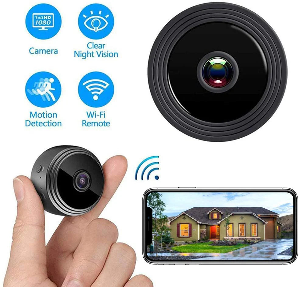 NanoGuard Ultra: Compact Magnetic WiFi Security Camera
