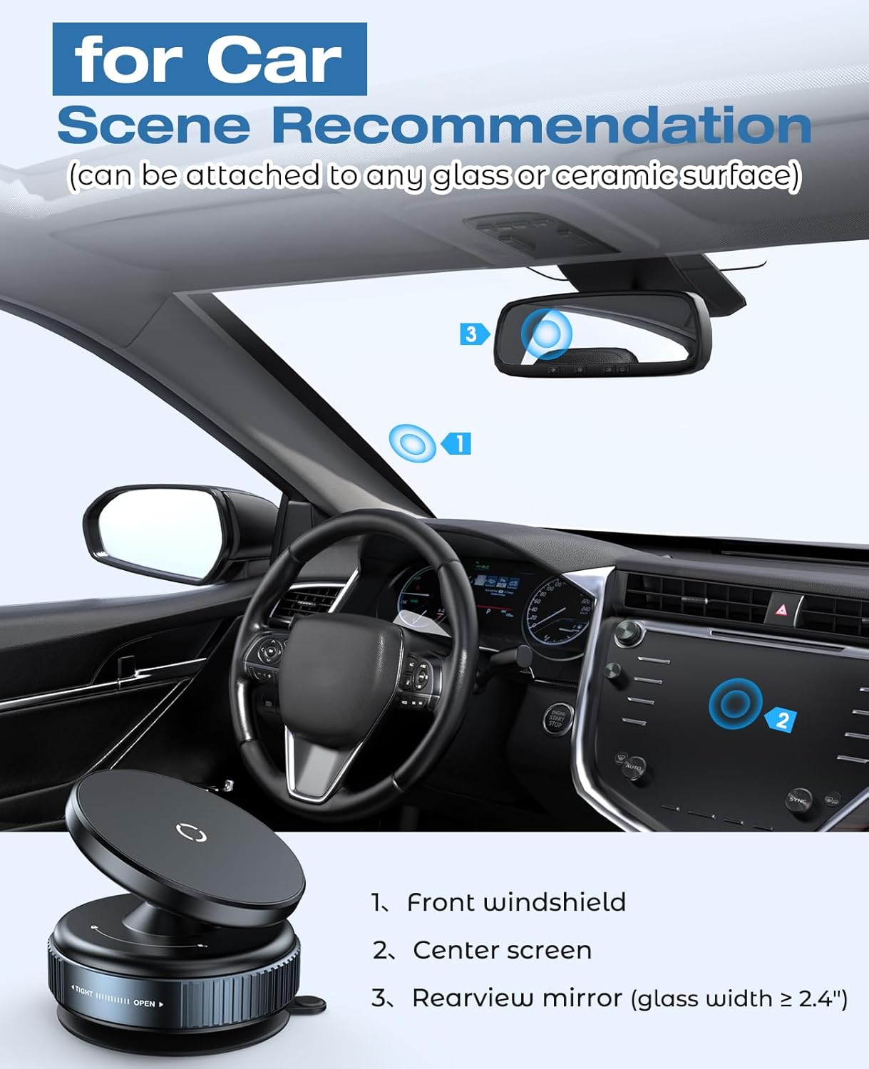 GripLock Pro Mount - Ultra-Secure Mobile Clamp