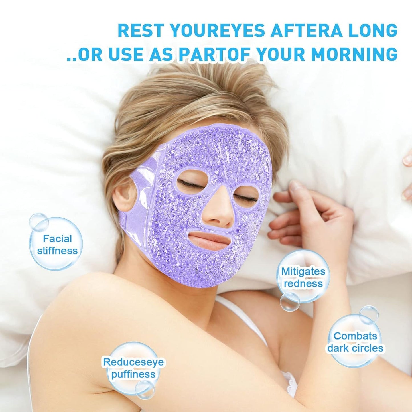 LiveGreater ReviveSkin™ | Cooling Therapy Facial Wrap