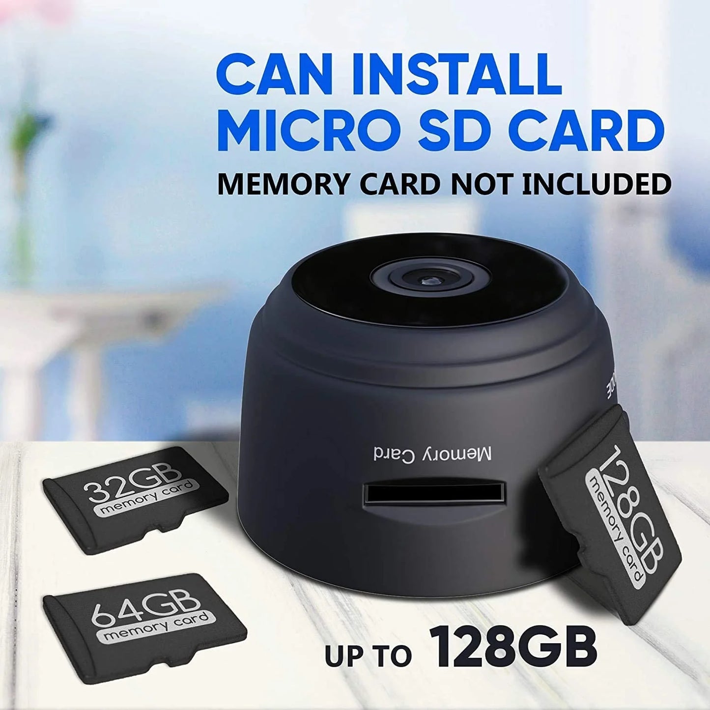 NanoGuard Ultra: Compact Magnetic WiFi Security Camera