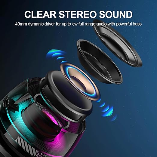LiveGreater | SoundGem™ Pocket Aura Speaker | Mini Magnetic Bluetooth Speaker
