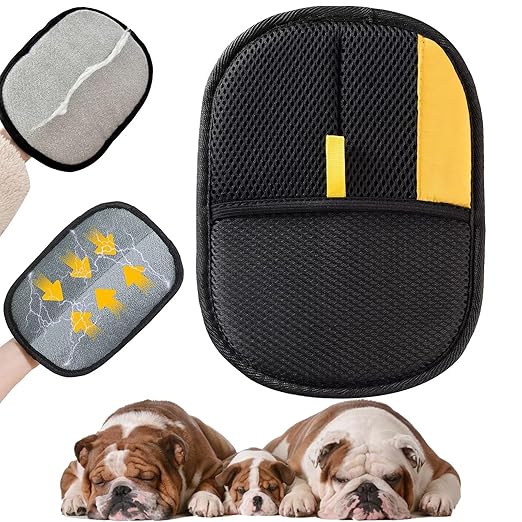 LiveGreater FurEase™ - Pet Hair Removal Gloves with Grooming & Cleaning Function