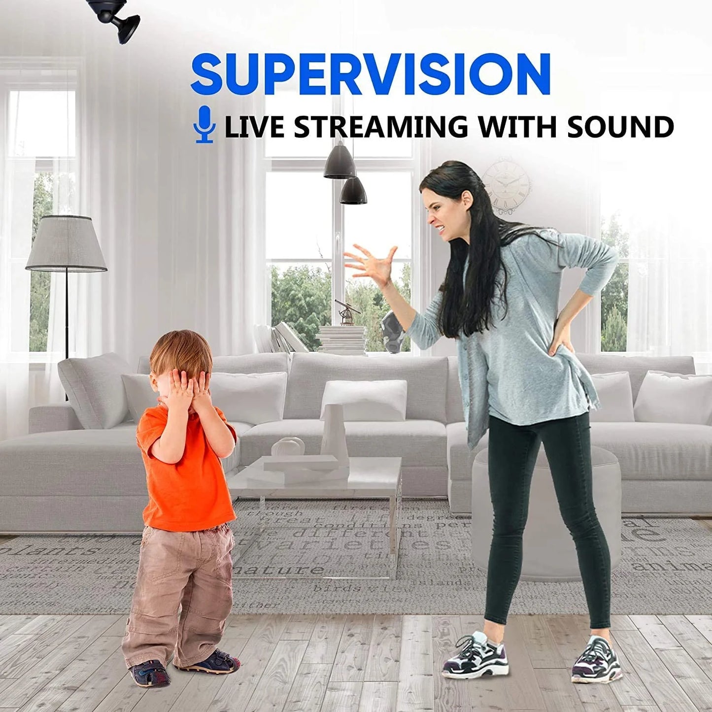 NanoGuard Ultra: Compact Magnetic WiFi Security Camera