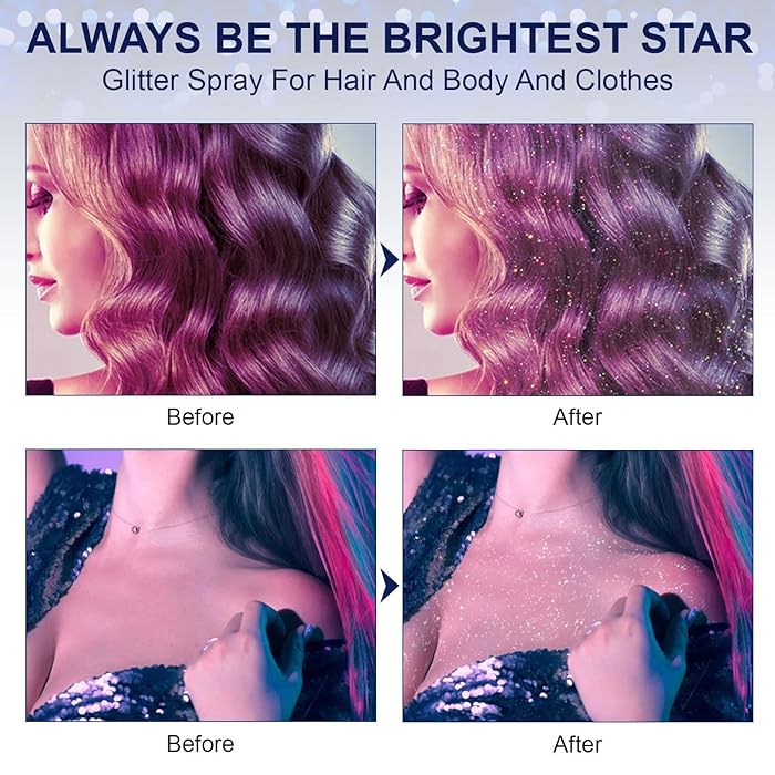 LustreMist™ Luxe Shimmer Spray – Radiant Glow for Skin & Hair