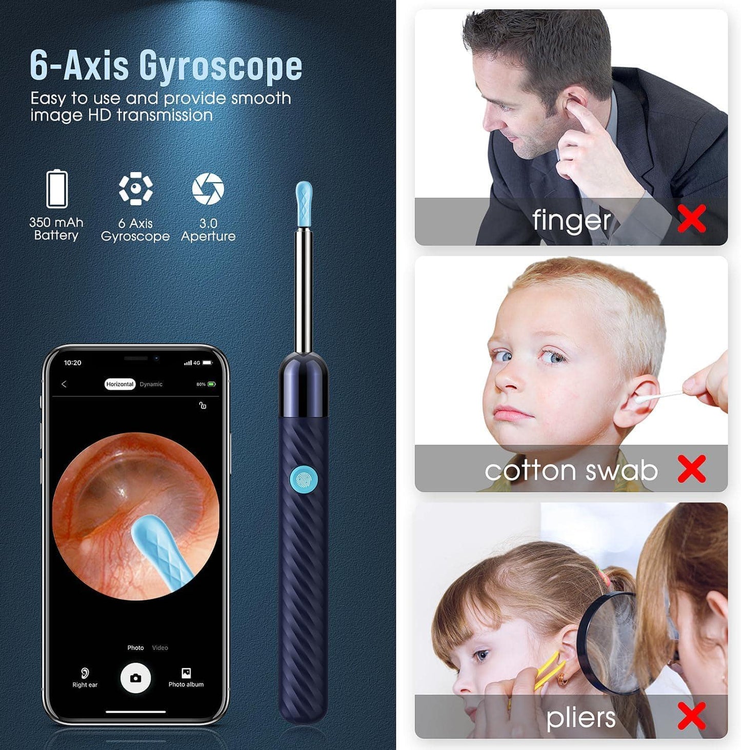 BrightView™ Personal Ear Hygiene Kit – Designed by LiveGreater.