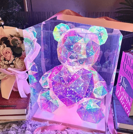 Luminous LoveBear - Where warmth meets magic!
