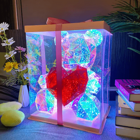 Luminous LoveBear - Where warmth meets magic!