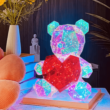 Luminous LoveBear - Where warmth meets magic!