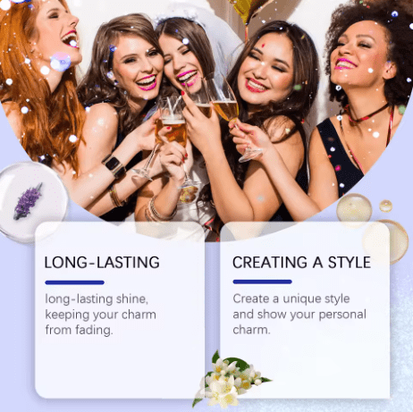 LustreMist™ Luxe Shimmer Spray – Radiant Glow for Skin & Hair