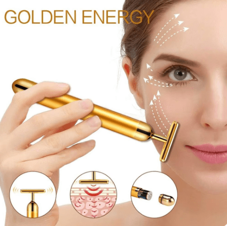 Gold Face-lifting Massager