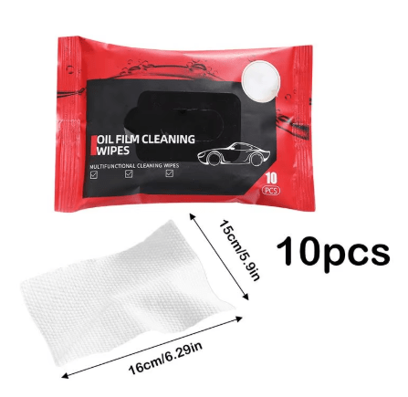 CrystalClear Auto Wipes – Your Ultimate Glass Protector (Pack of 2)