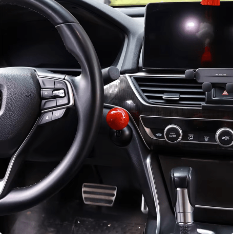 Joystick car push button