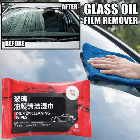 CrystalClear Auto Wipes – Your Ultimate Glass Protector (Pack of 2)
