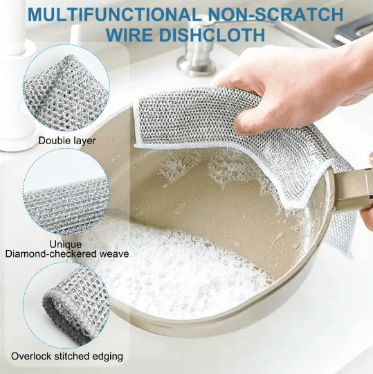 Multi-Reusable steel mesh cloth