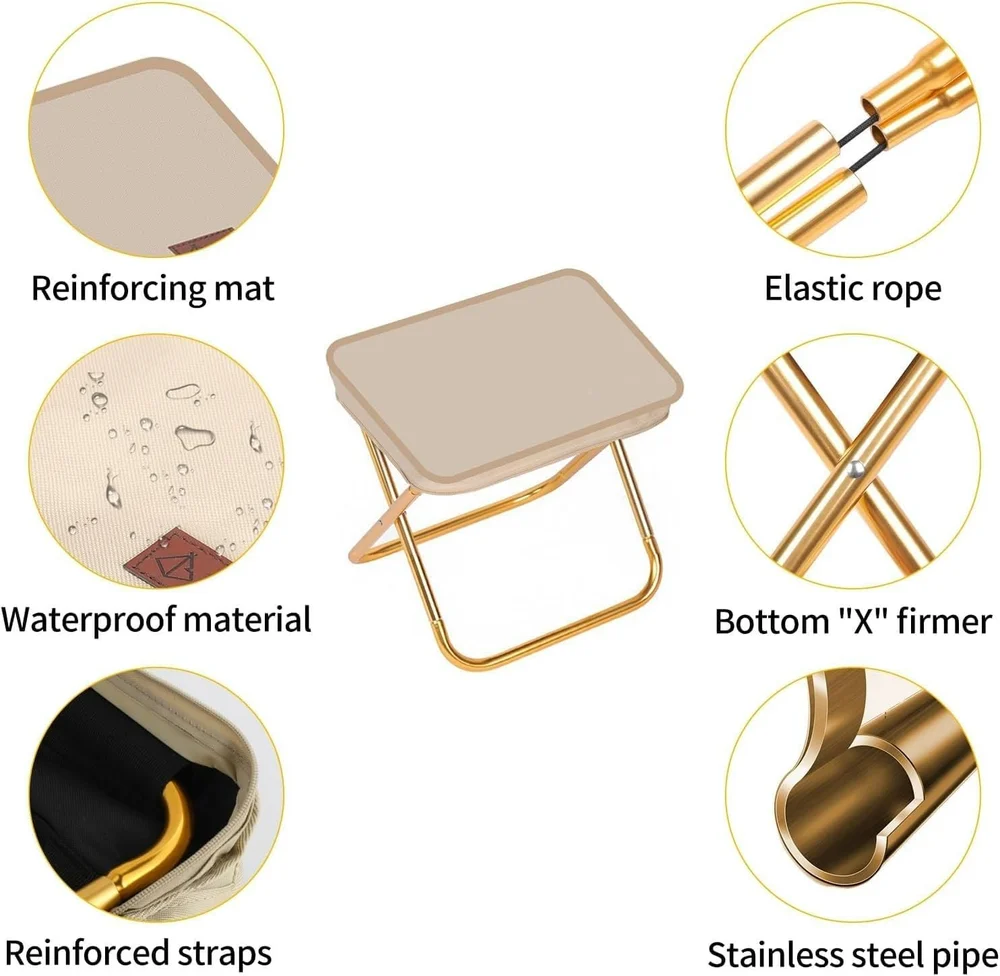 LiveGreater BasePod | Personal Outdoor Rest Kit (Portable Stool)