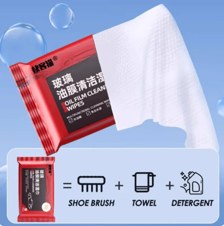 CrystalClear Auto Wipes – Your Ultimate Glass Protector (Pack of 2)